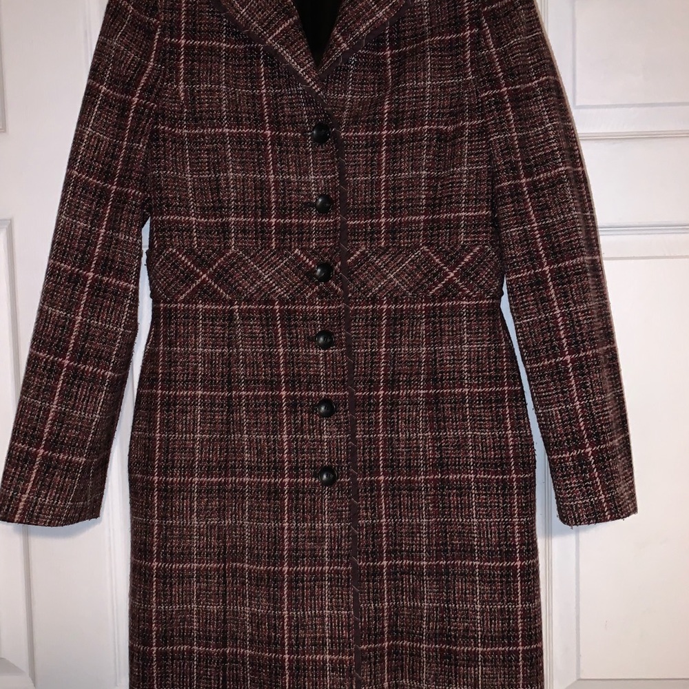 United Colors Of Benetton Women’s Plaid Trench
